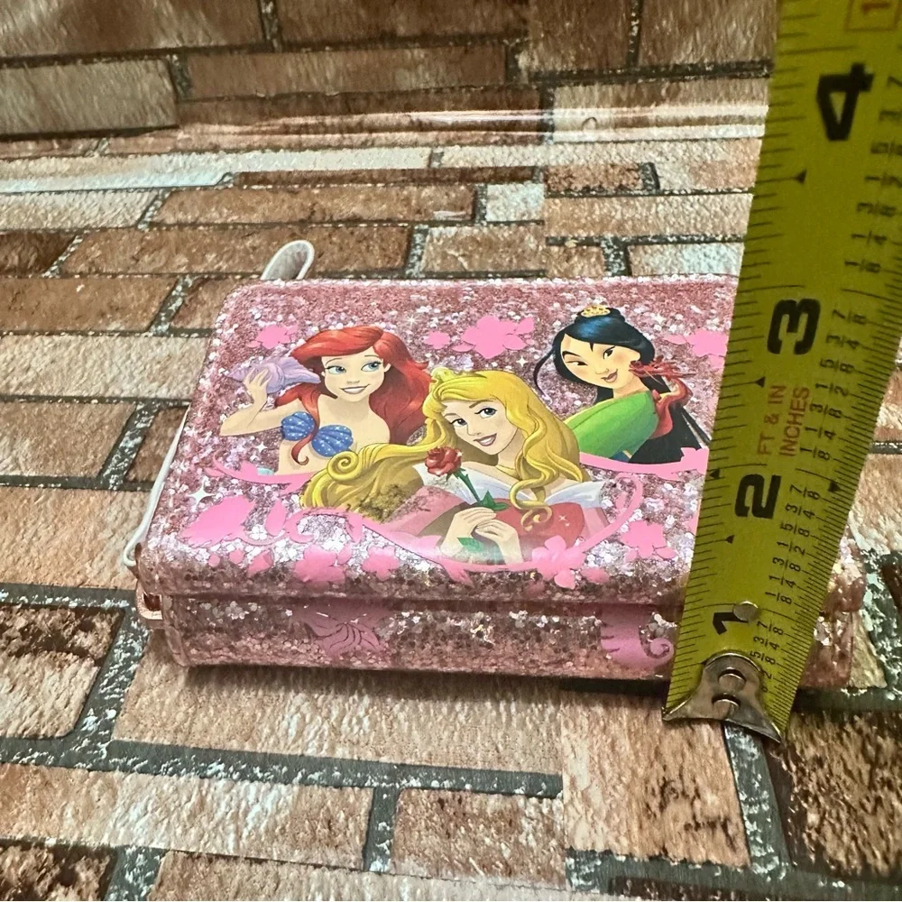 Disney Princess Pink Glitter Princess Wristlet